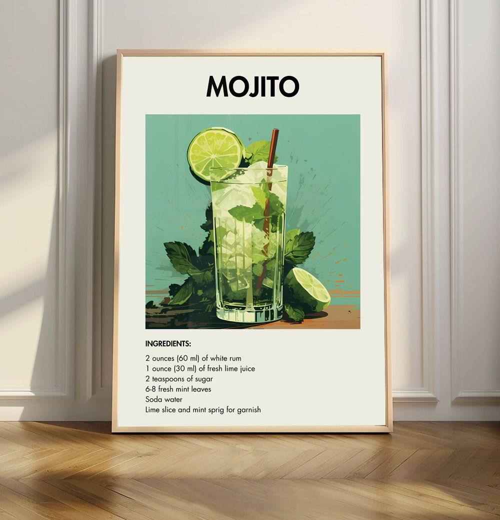 Affiche de la recette du Mojito