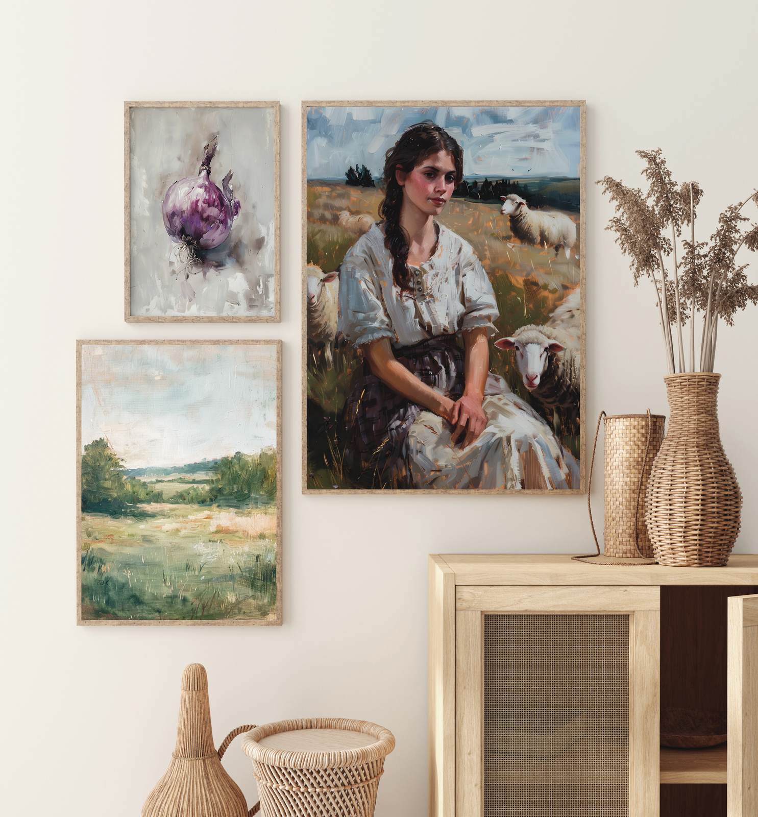 Affiche - Collection Beauté Rustique / Ensemble de 3