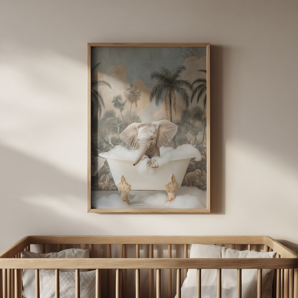 Affiche - Éléphant dans la Baignoire