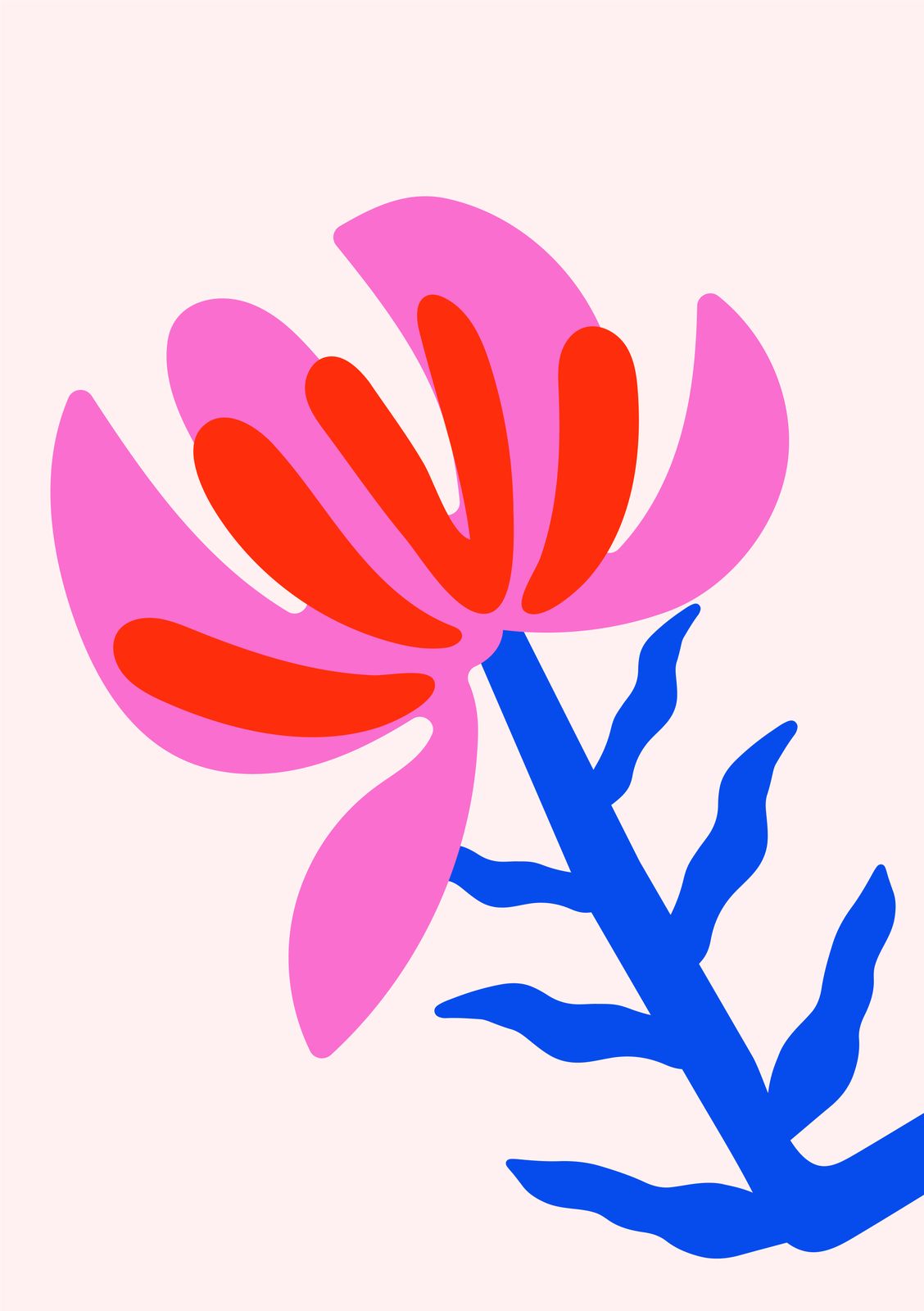 Affiche - Design Floral Vivant