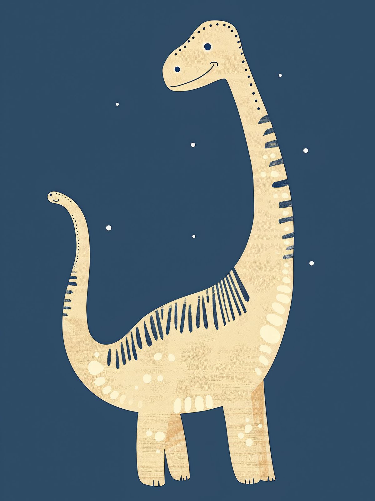 Affiche - Dinosaure Amusant