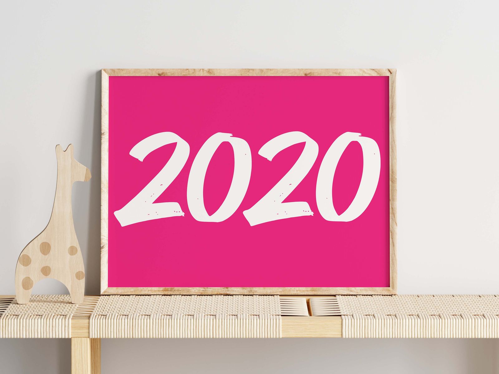 Affiche personnalisée - Design annuel