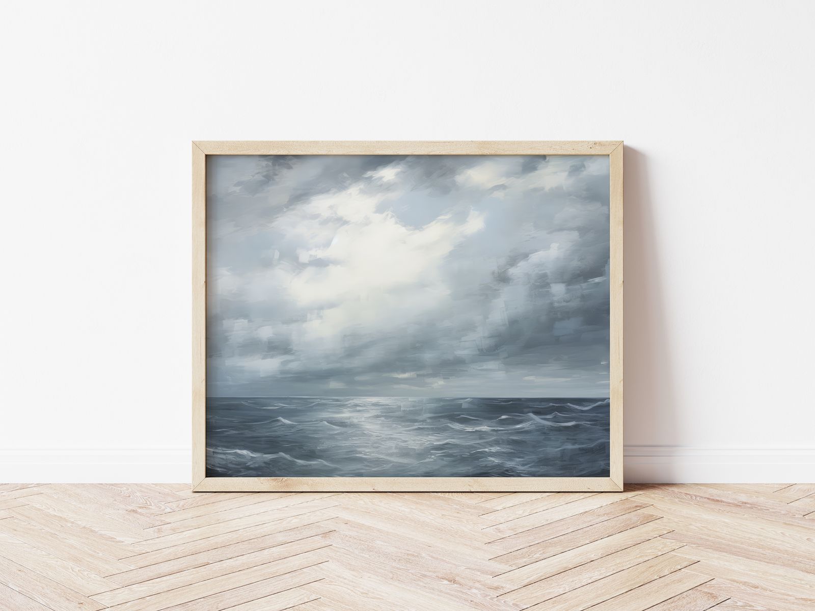 Affiche - Mer Orageuse