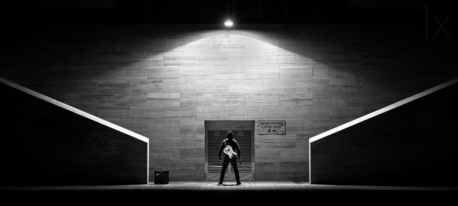 Affiche - Guitariste Urbain