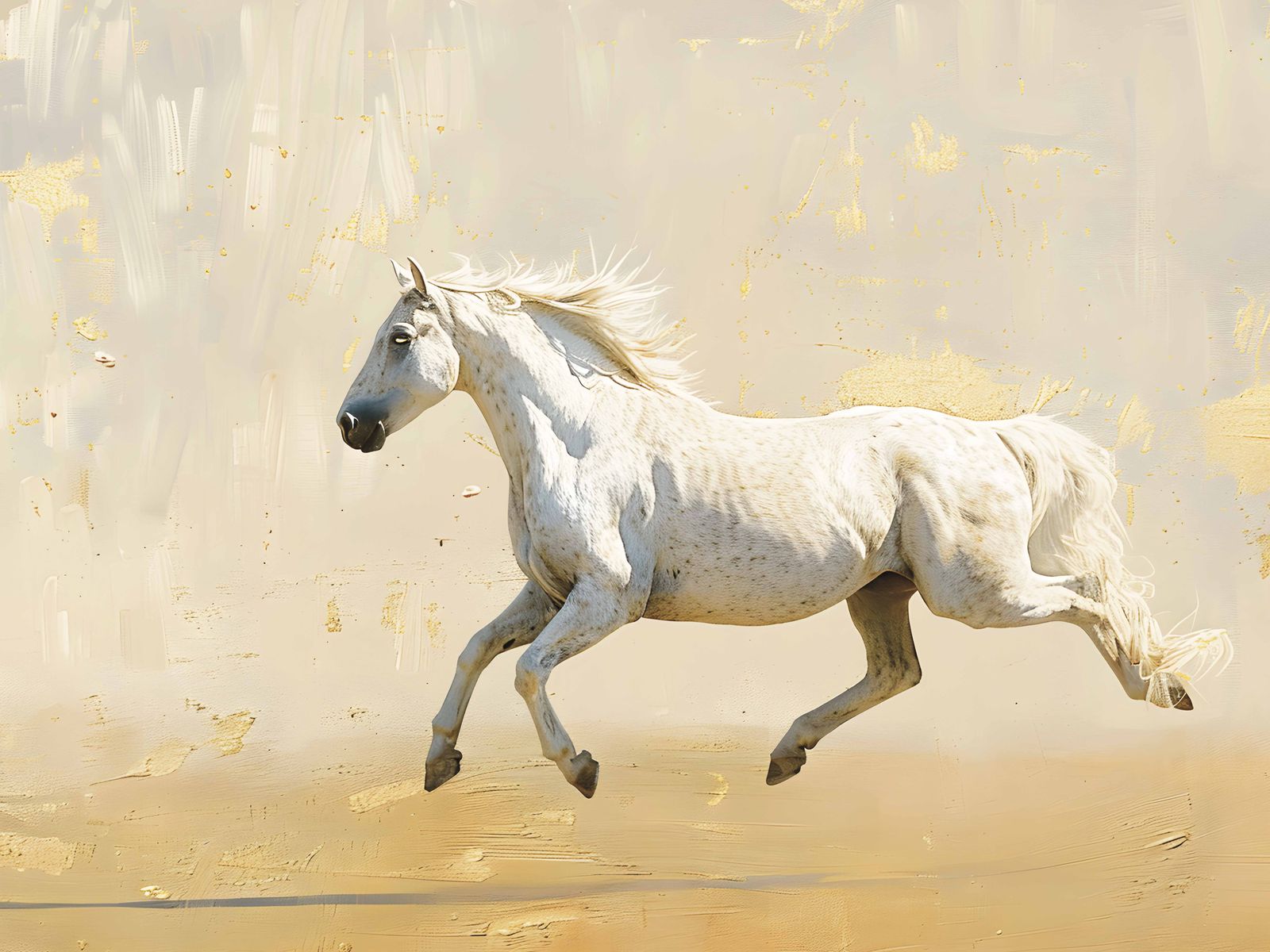 Poster - Cheval Blanc Courant