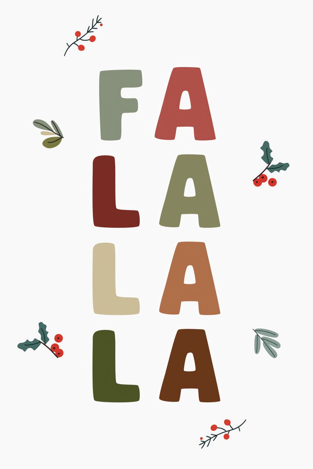 Affiche - Vacances Fa La La