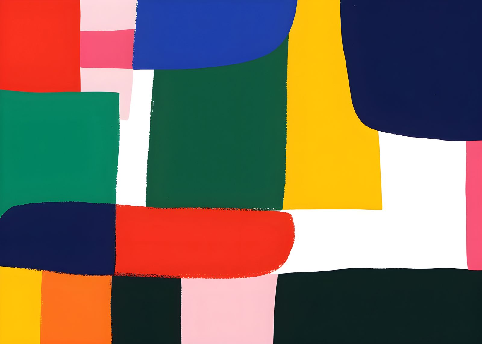 Poster - Design Abstrait Coloré