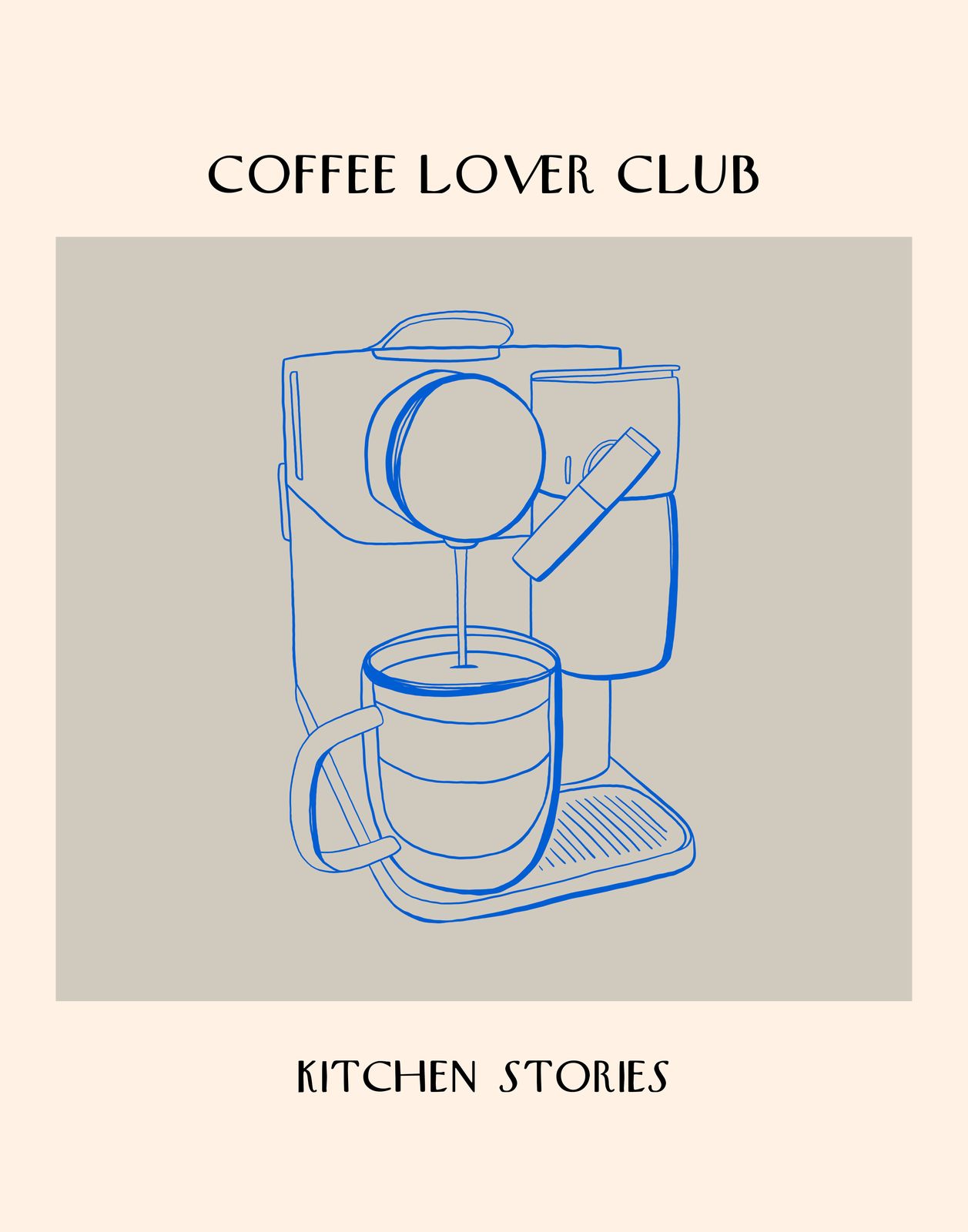 Poster - Art de Cafetière