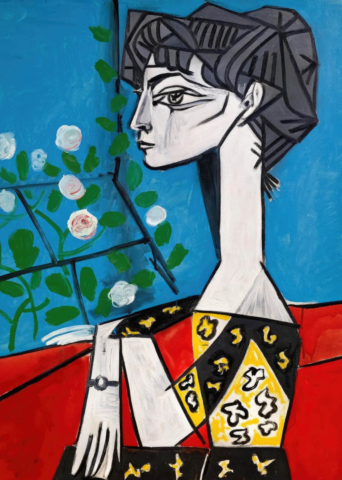 Affiche - Femme avec montre