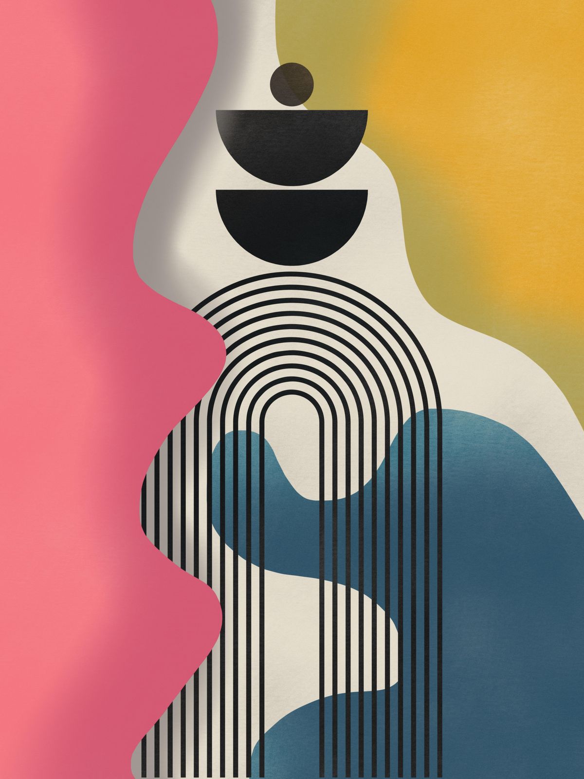 Poster - Art Moderne Abstrait