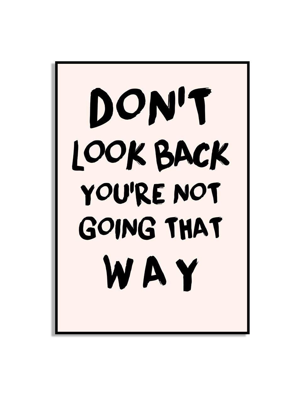 Affiche citation inspirante