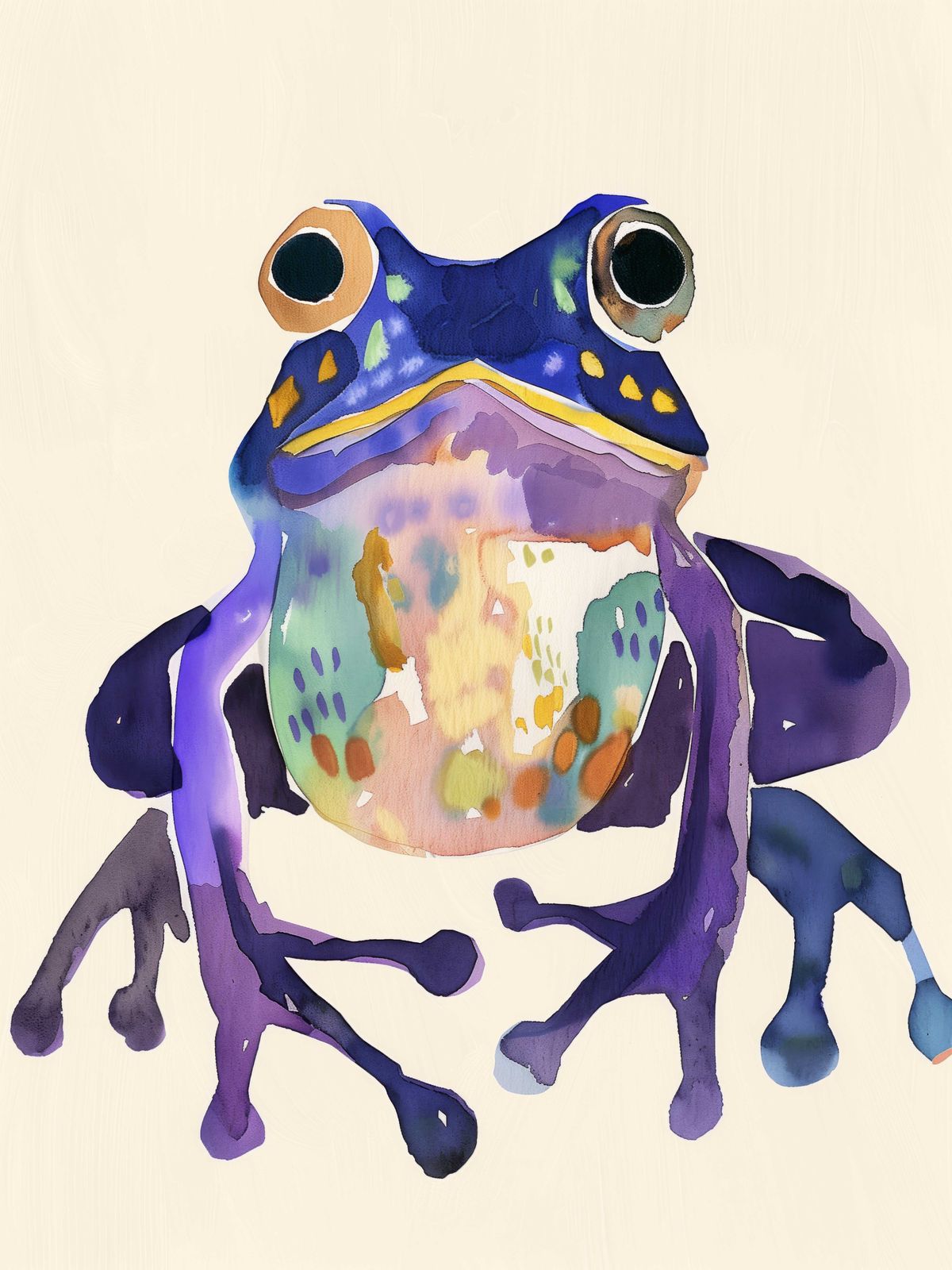 Poster - Grenouille vibrante