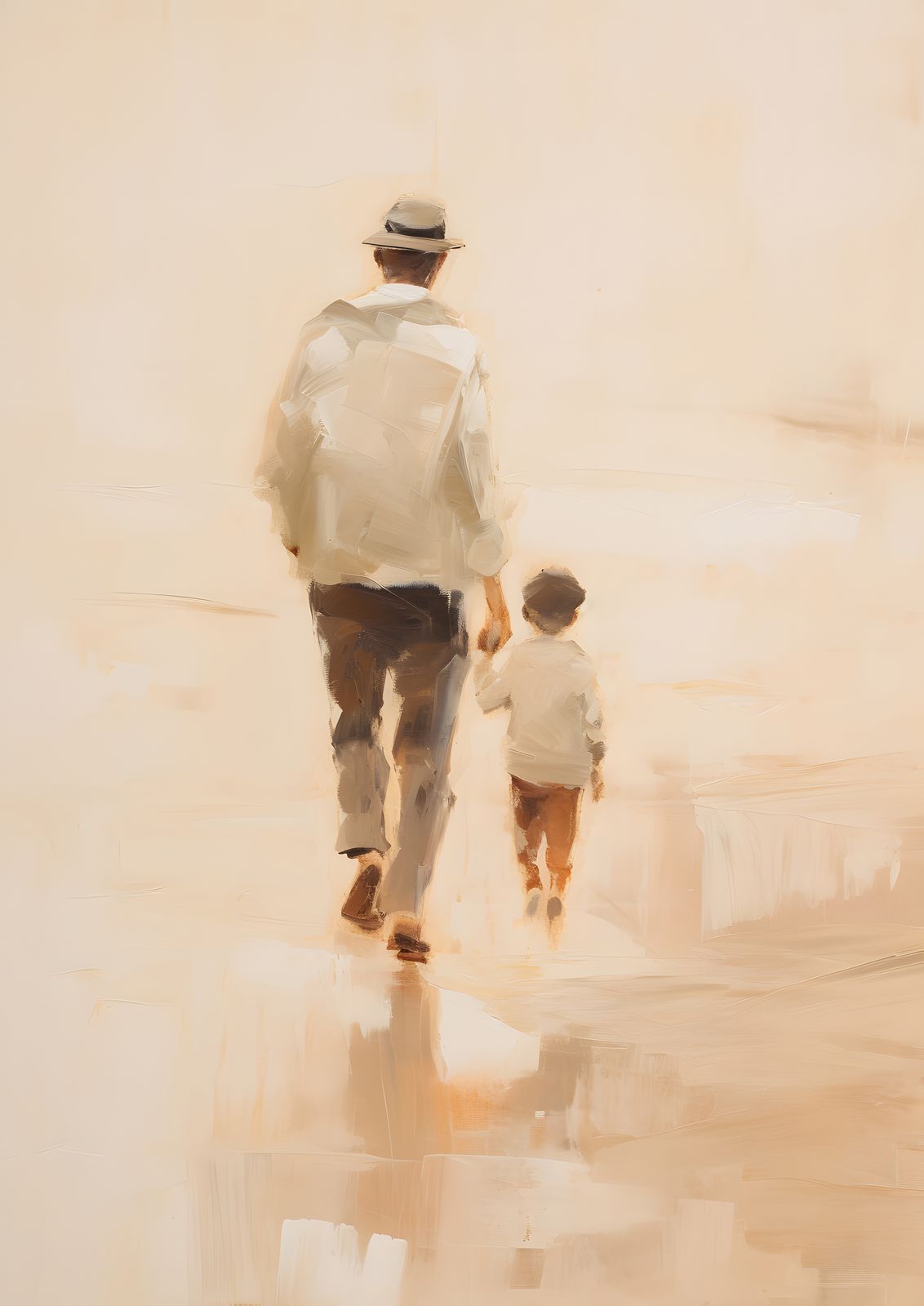 Affiche - Père et Enfant