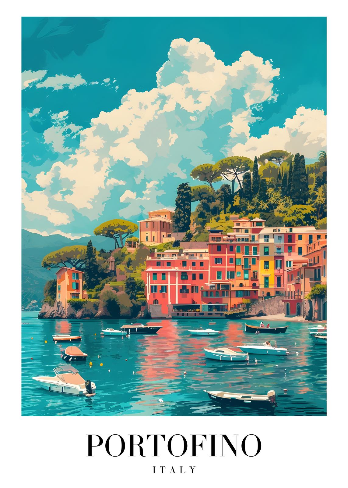 Poster - Portofino Italie