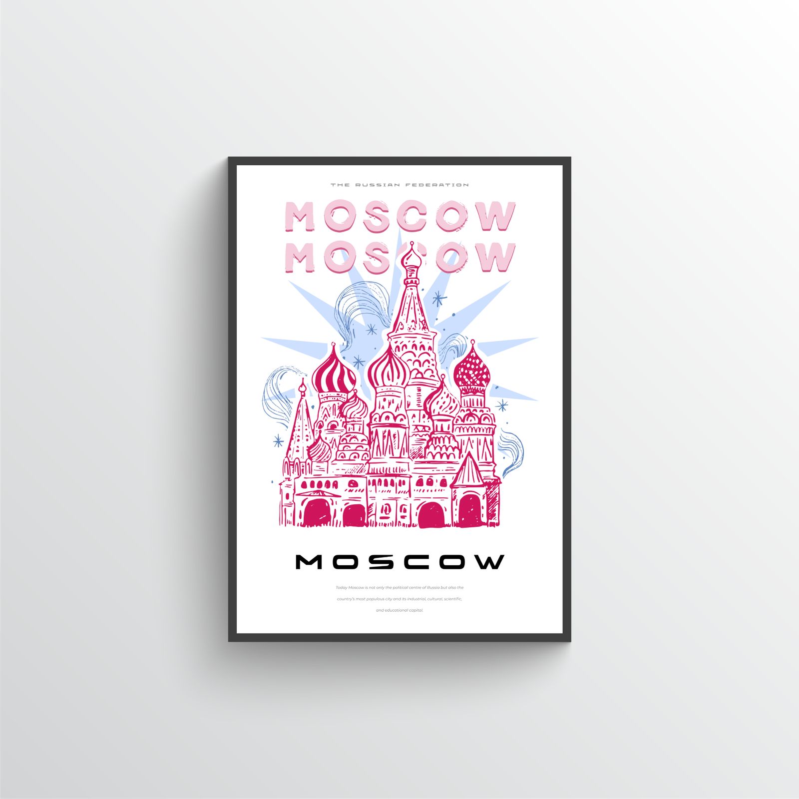 Affiche de Moscou