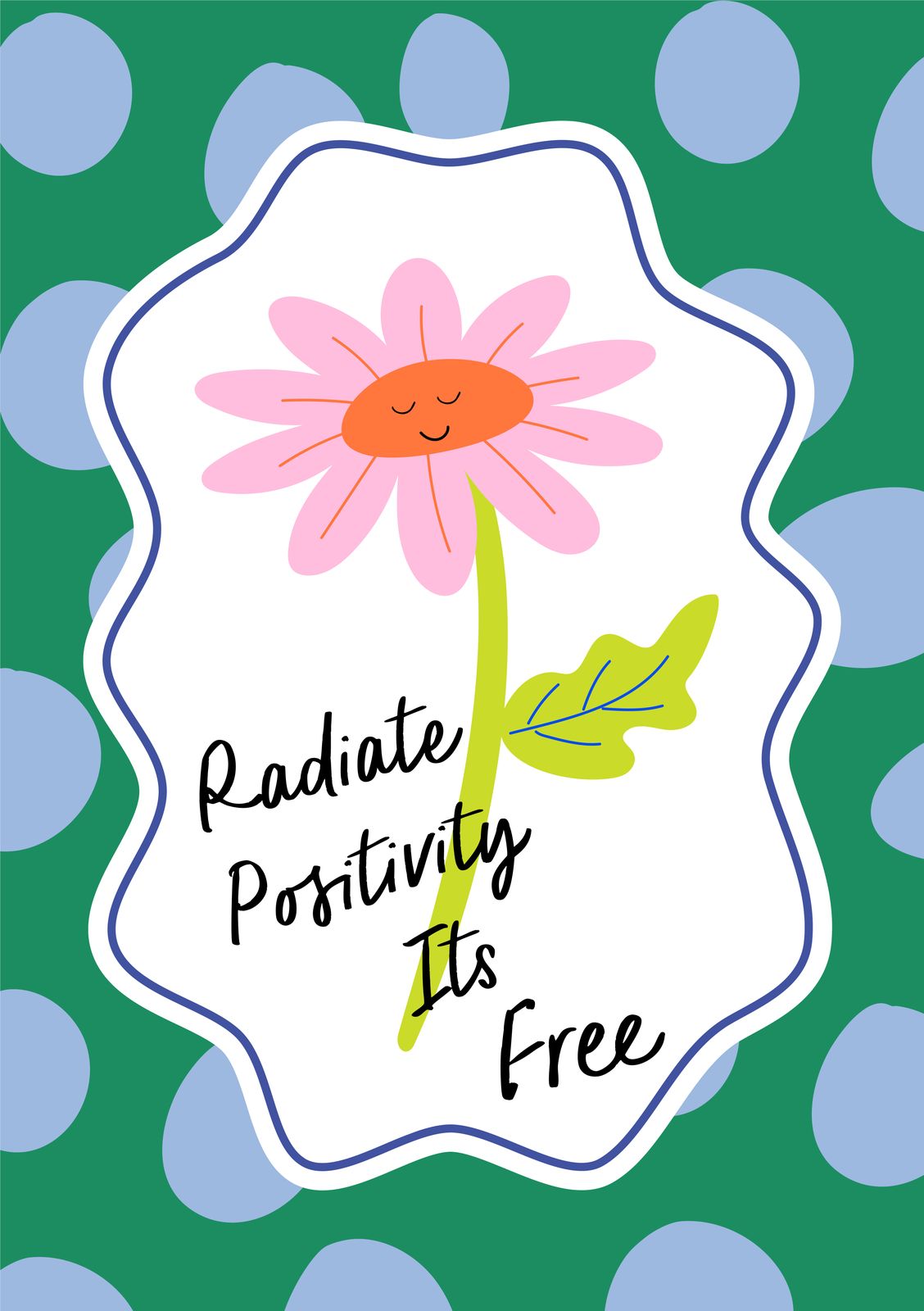 Poster - Rayonner de Positivité