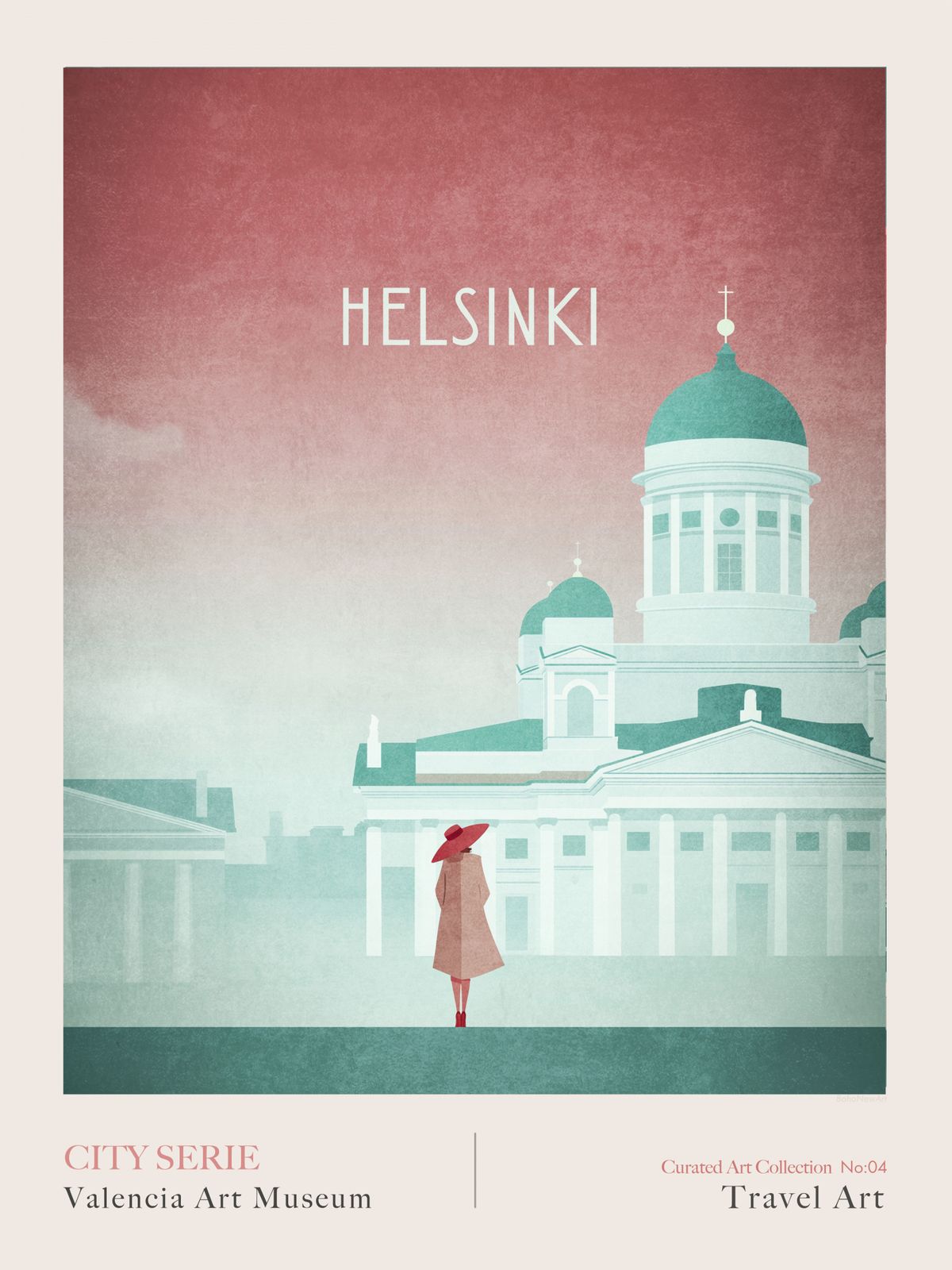 Affiche - Série de villes Helsinki