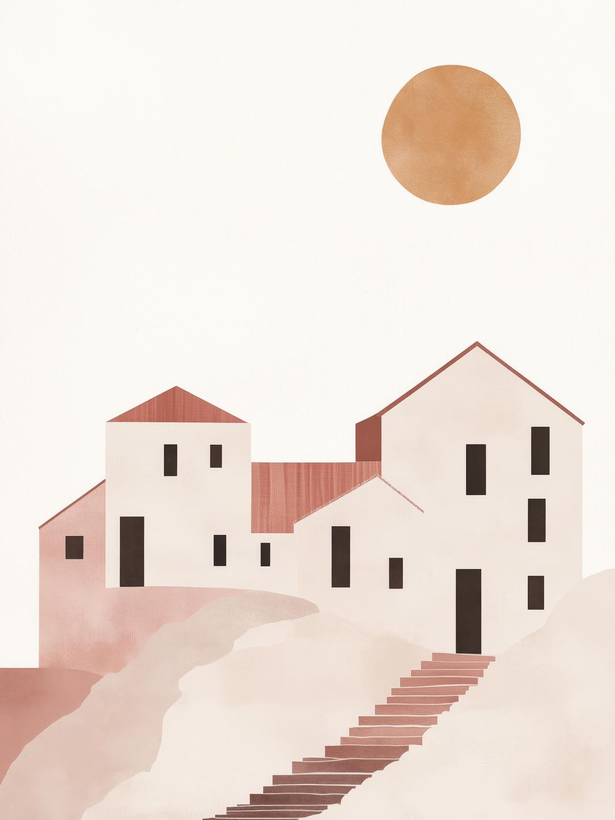 Affiche - Paysage Minimaliste