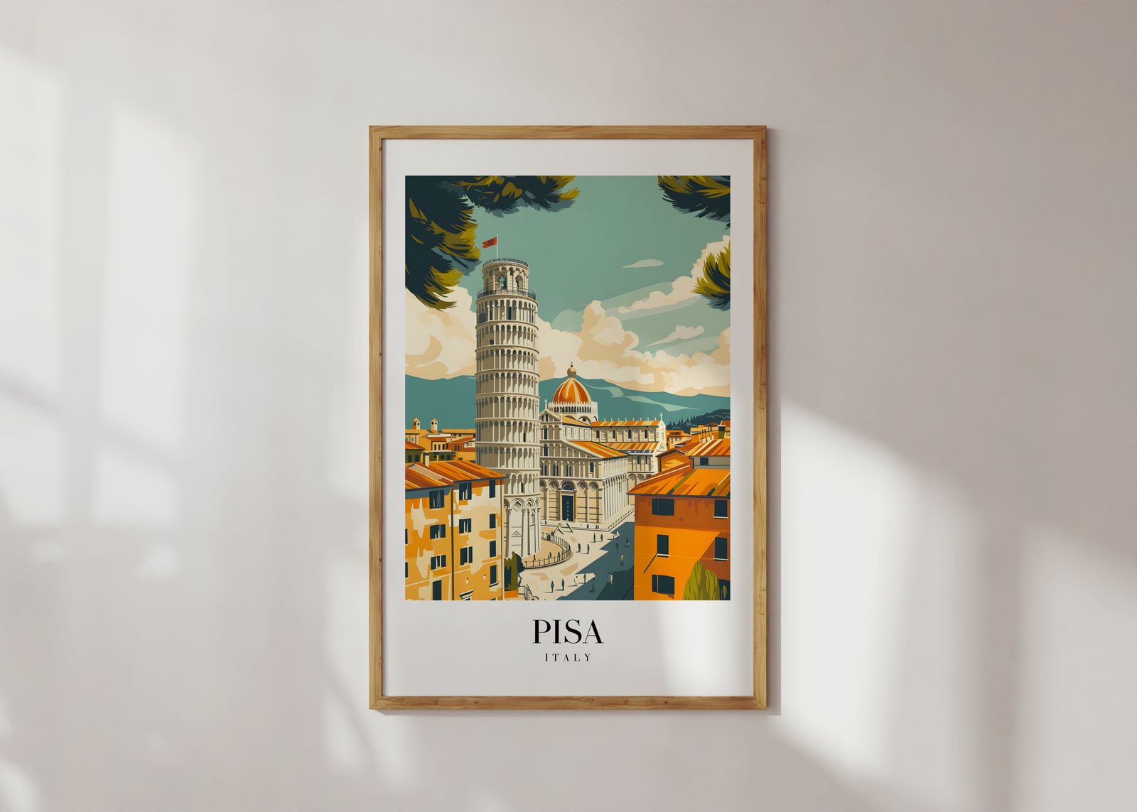Affiche - Pise Italie