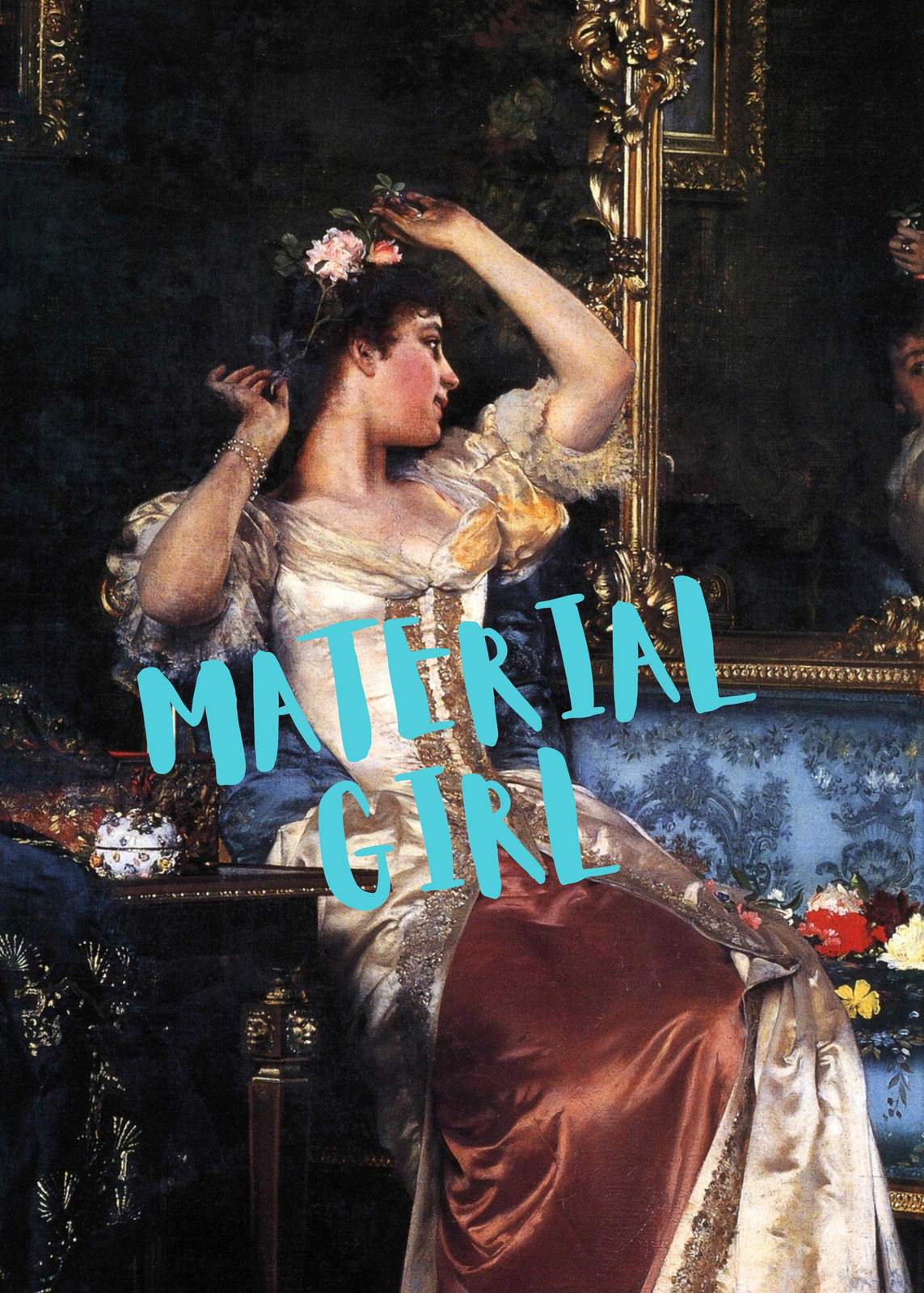 Affiche - Peinture Material Girl