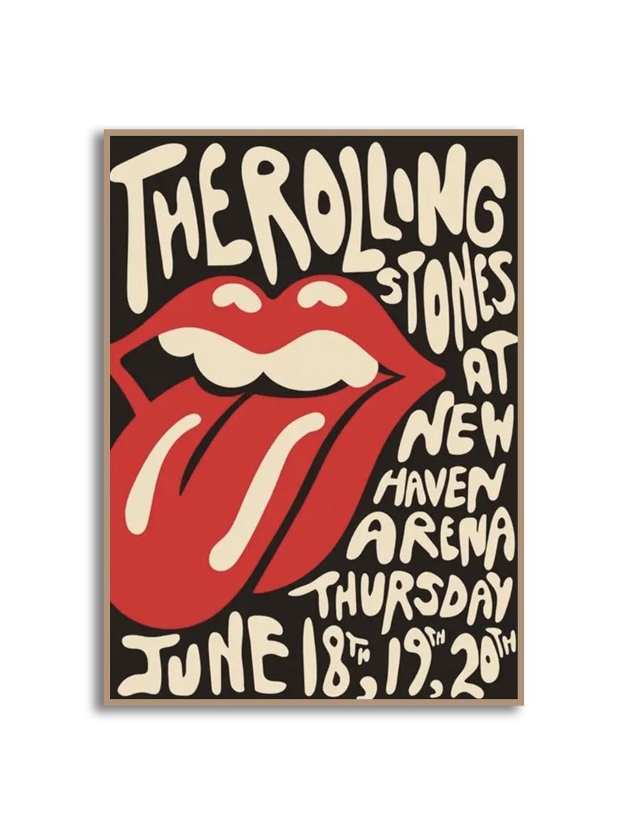 Affiche - Concert des Rolling Stones