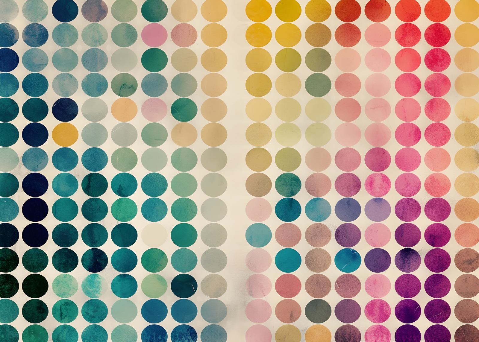 Poster - Cercles Colorés
