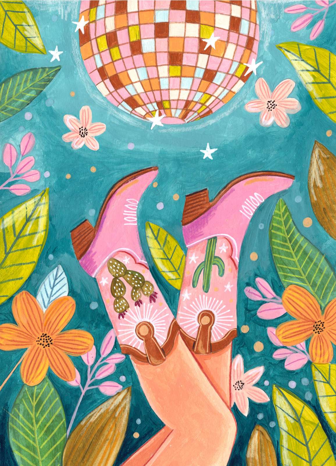 Affiche - Disco Boots