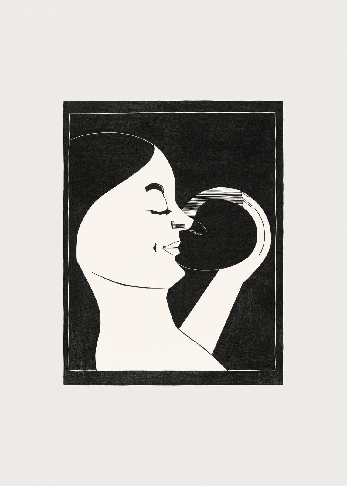 Affiche - Mère et Enfant