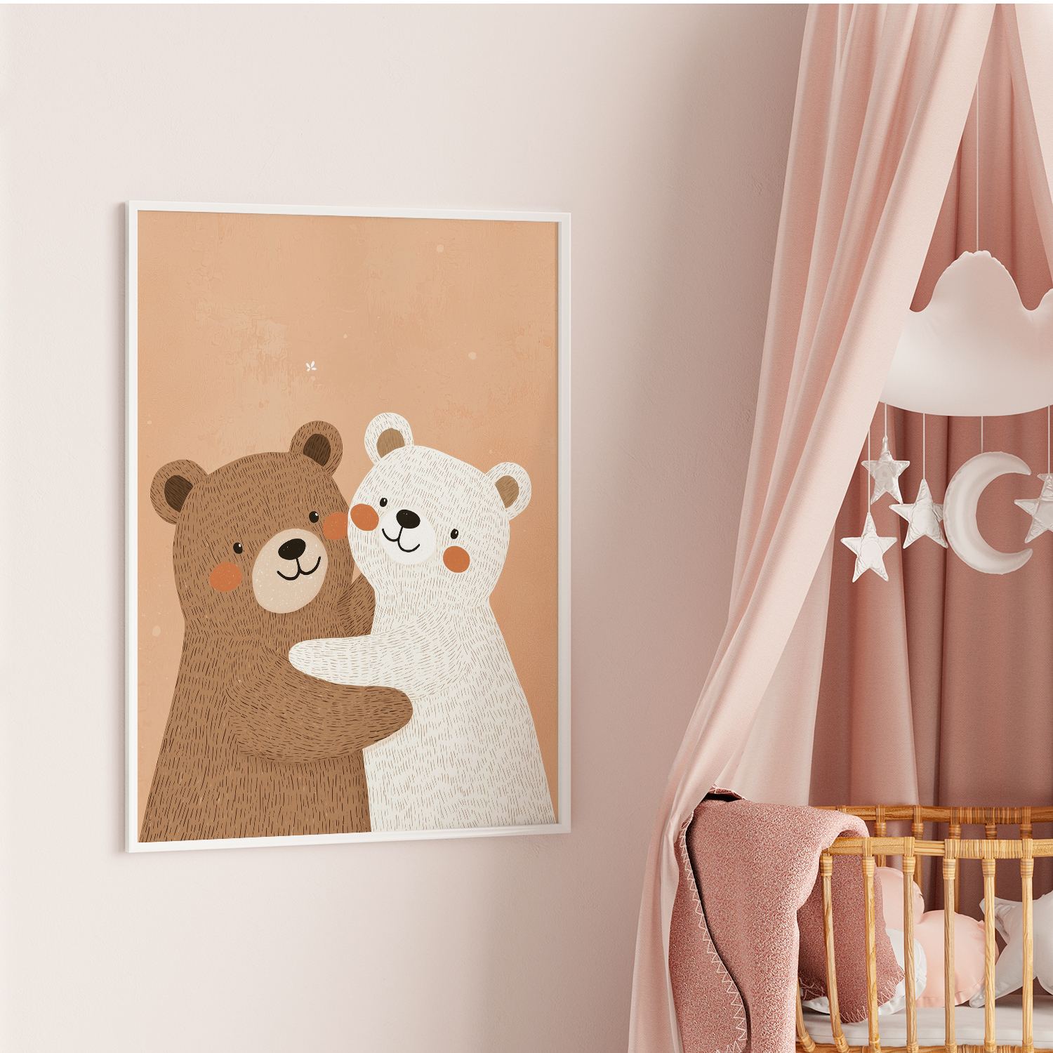 Affiche - Ours câlins