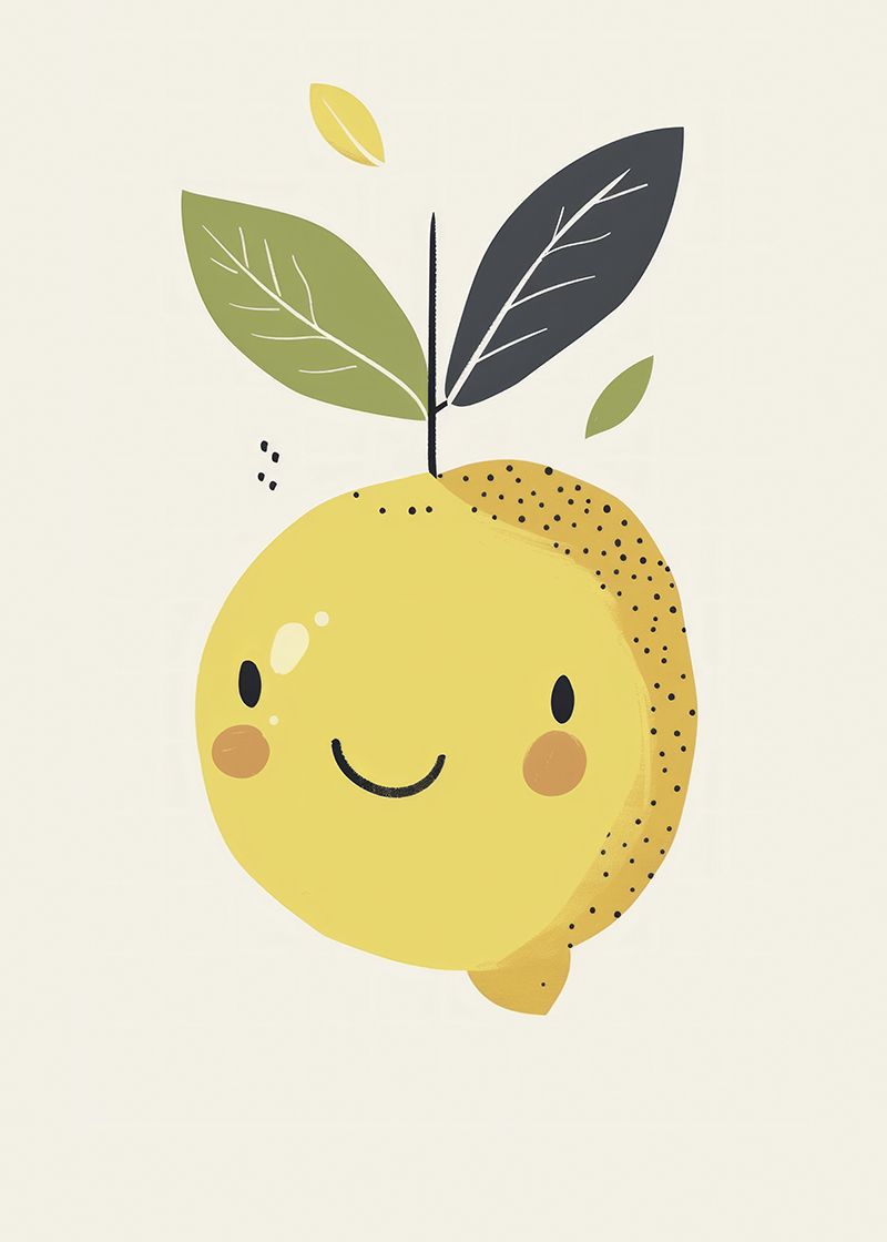 Affiche - Citron Heureux