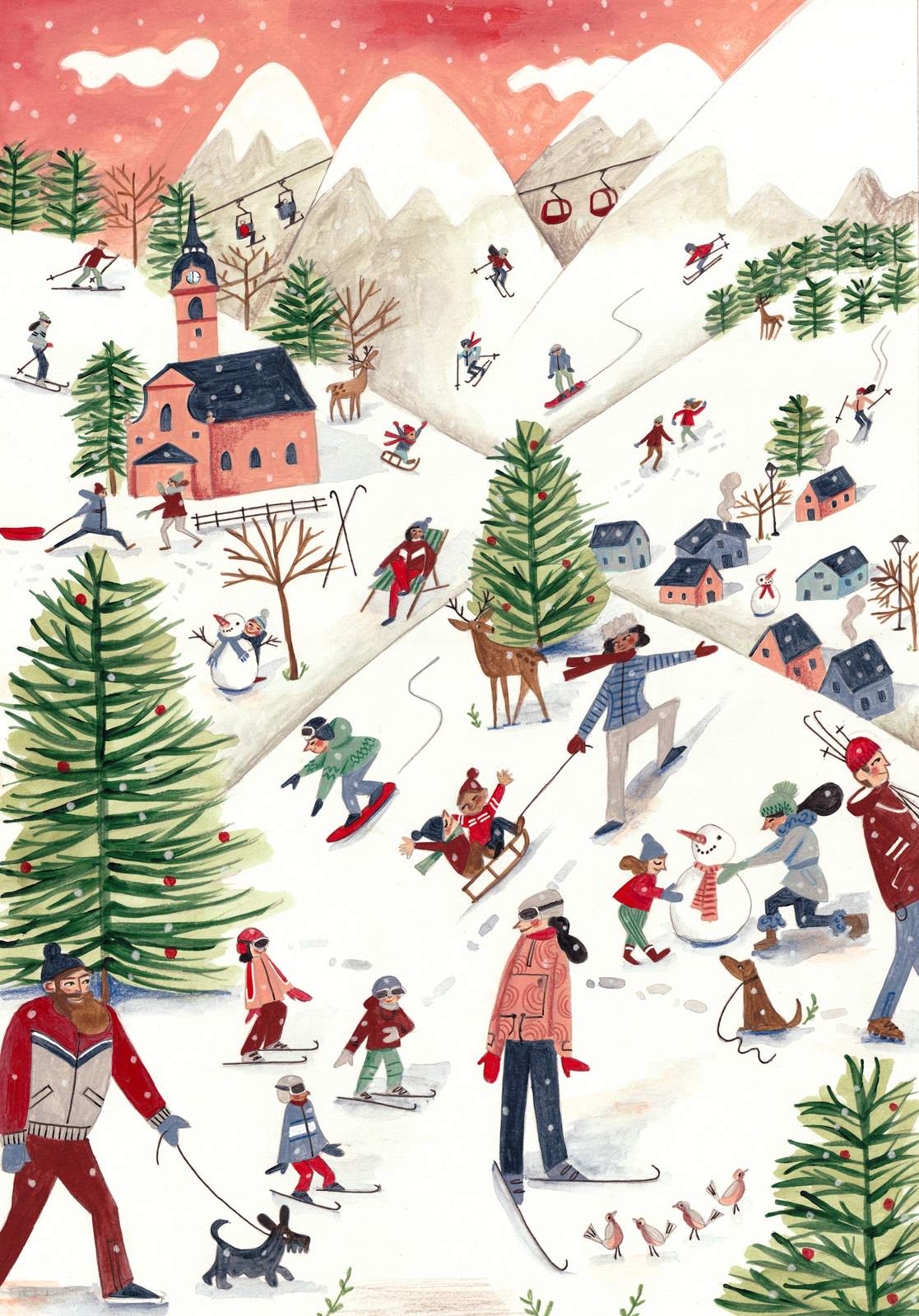 Affiche - Pays des Merveilles Hivernales