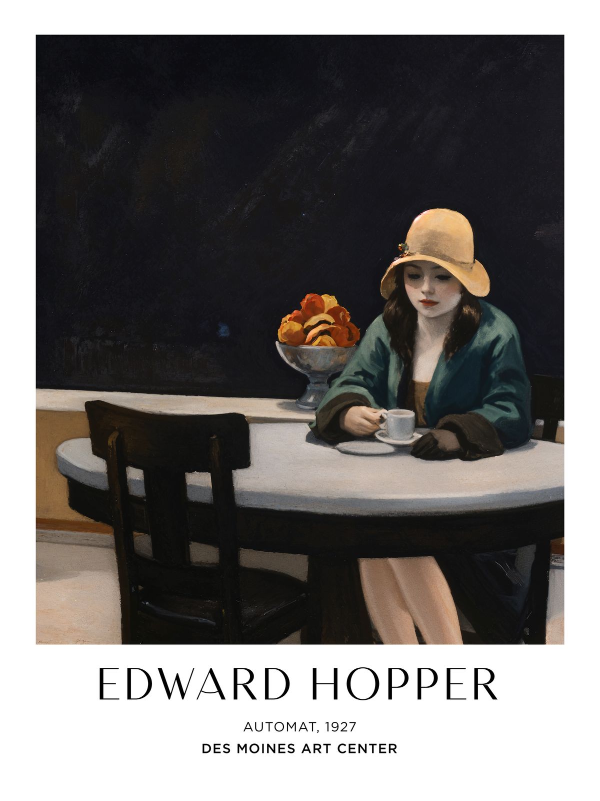 Affiche - Automat par Edward Hopper