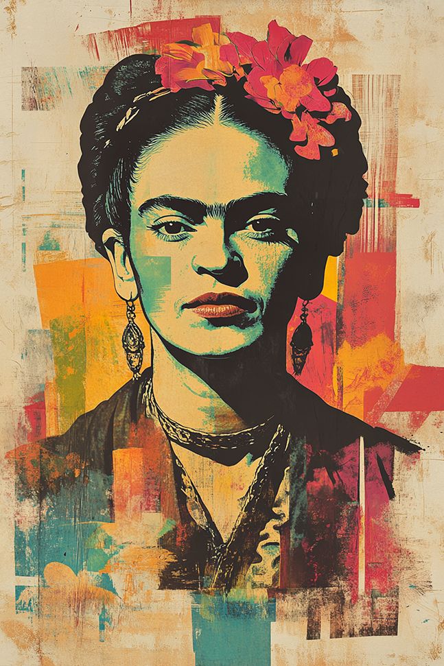 Poster - Frida Kahlo Œuvre d'art