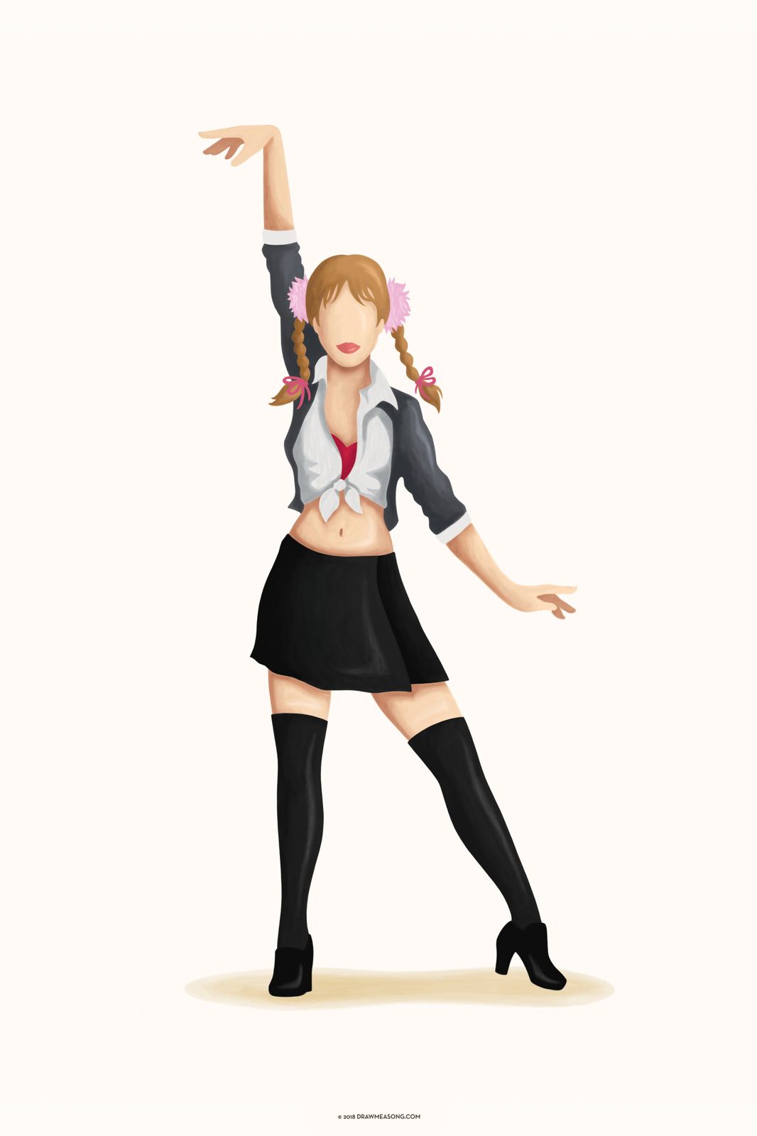Poster - Pose de Danse Iconique