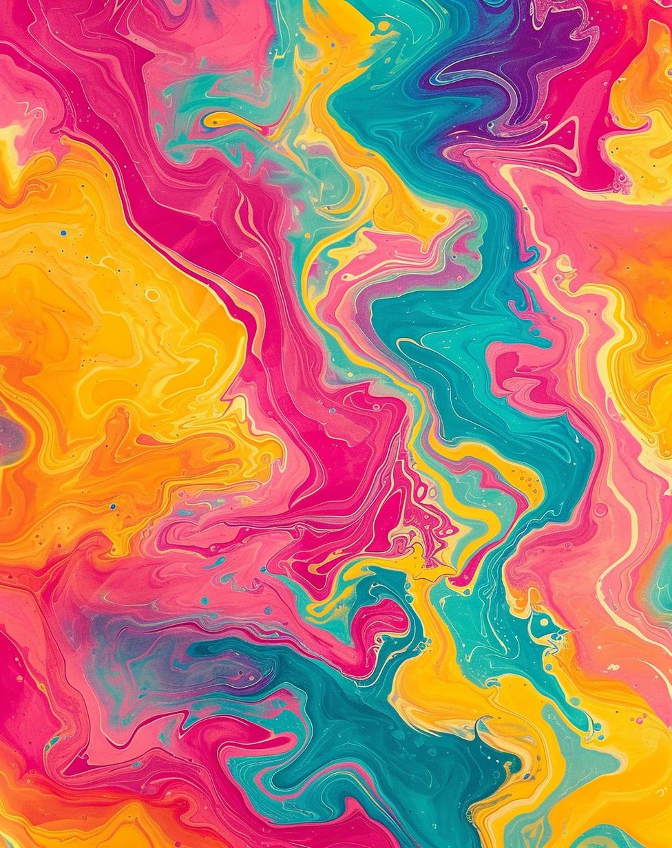 Poster - Design Abstrait Coloré