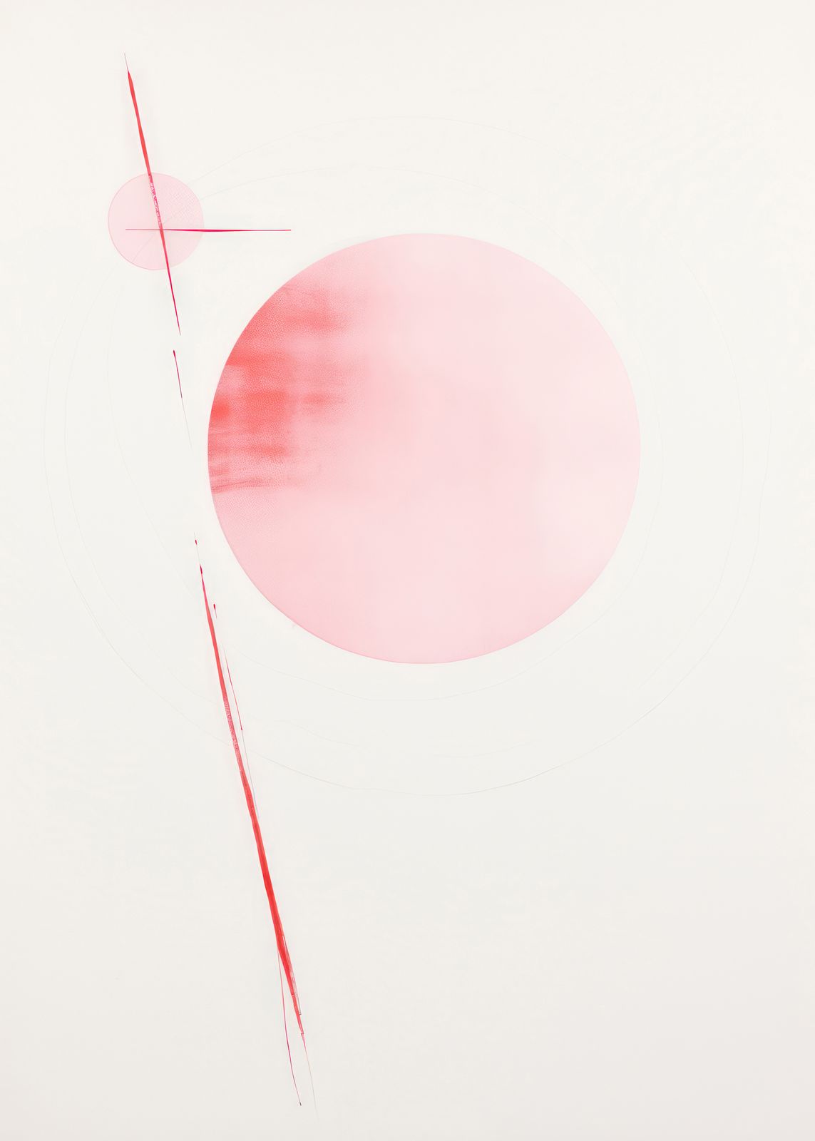 Affiche - Art Cercle Abstrait