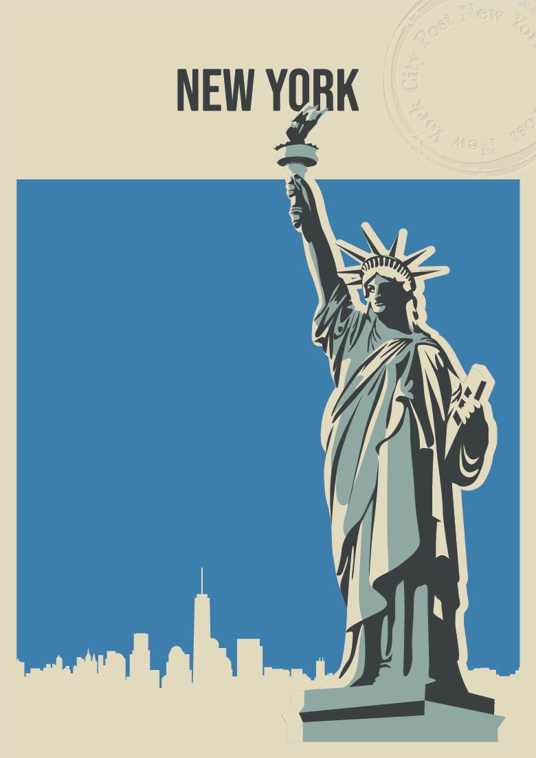 Poster de la Statue de la Liberté