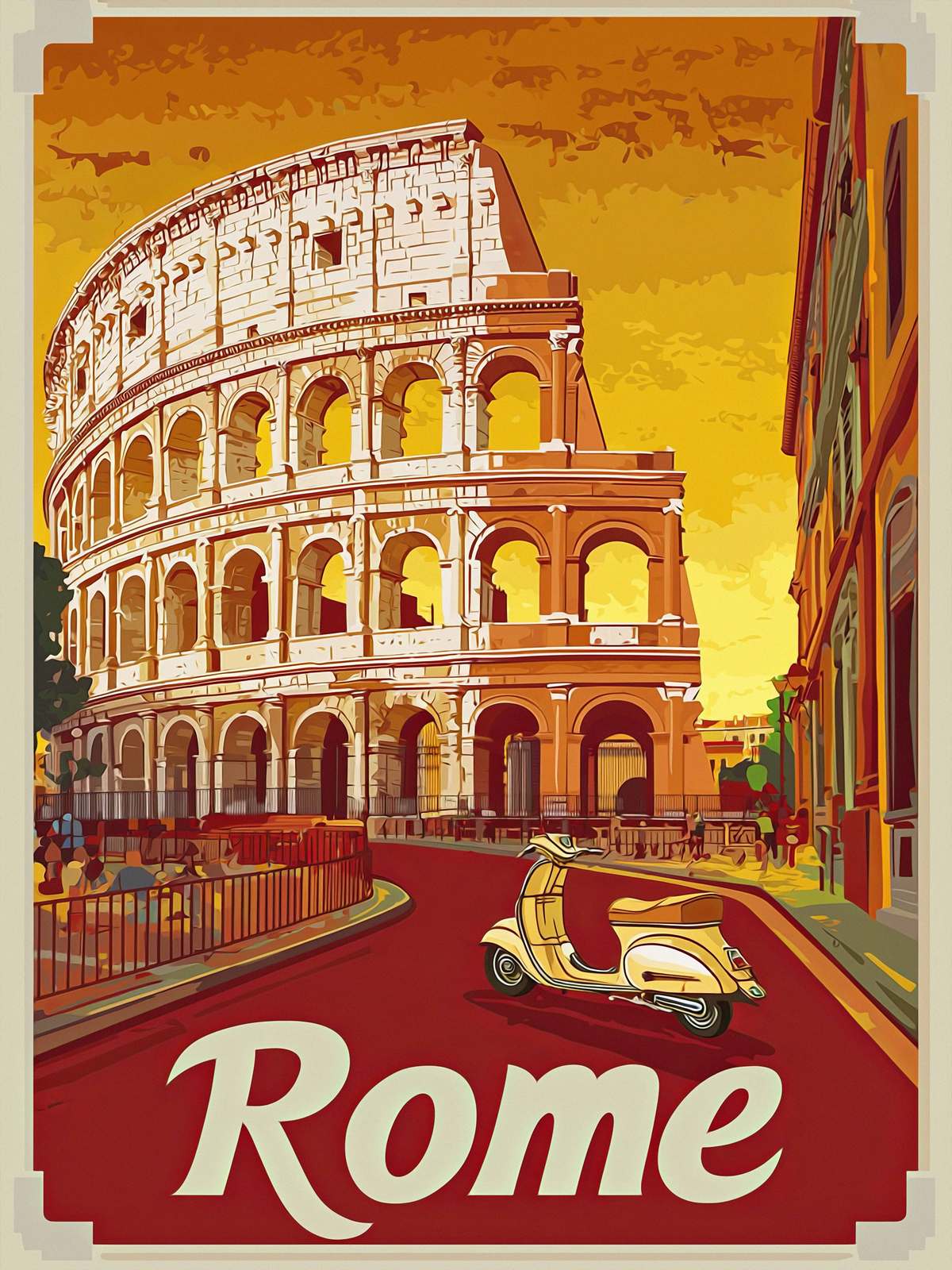 Affiche - Colisée de Rome