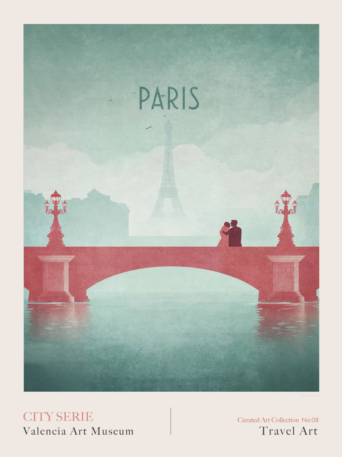 Affiche - Pont de Paris