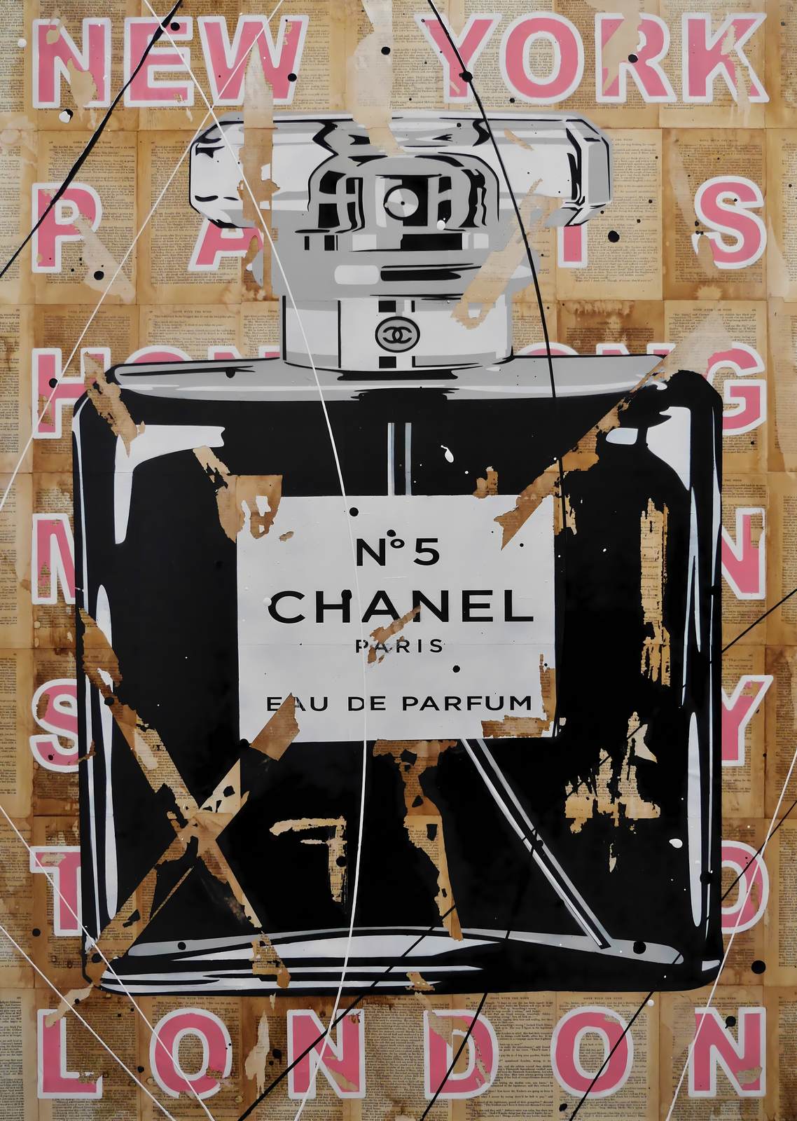 Affiche - Chanel No. 5 Art