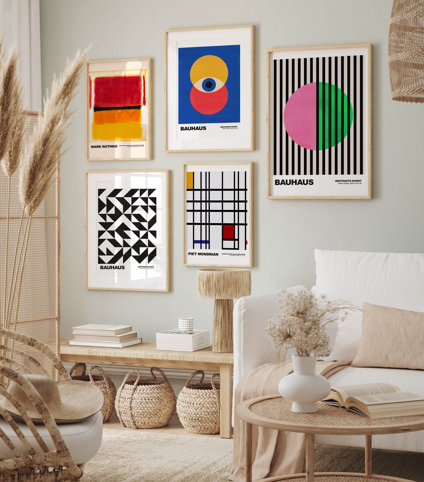 Poster - Collection d'art Bauhaus / Set of 5