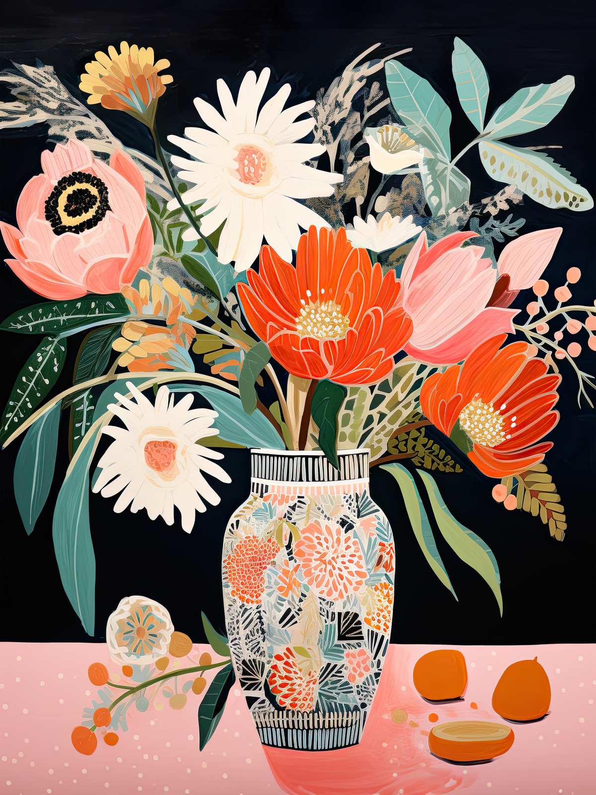 Affiche - Nature morte florale
