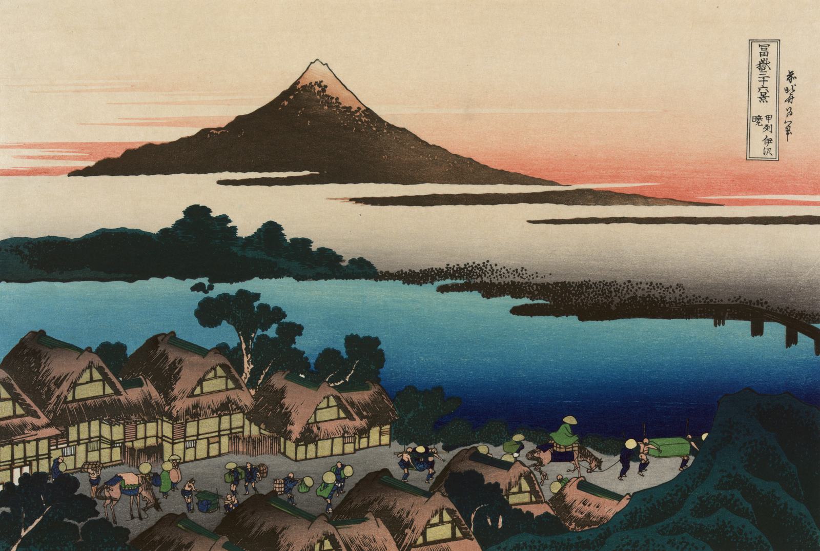 Poster - Mont Fuji Œuvre d'art