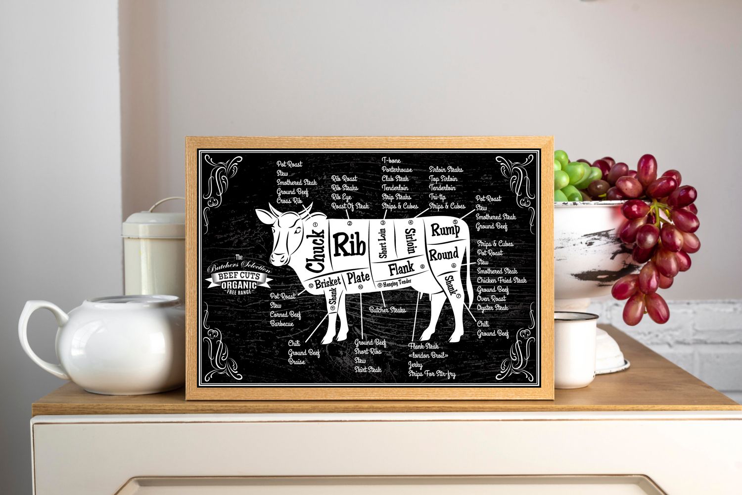 Poster - Coupes de Bœuf Bio