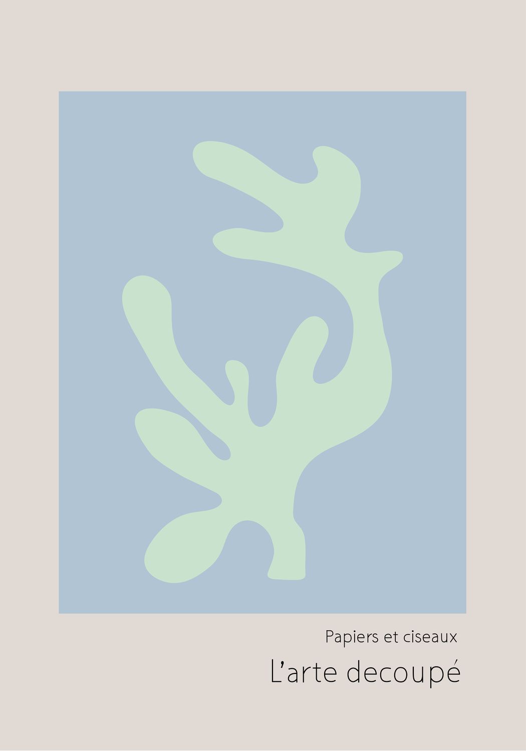 Affiche - L'arte Decoupé