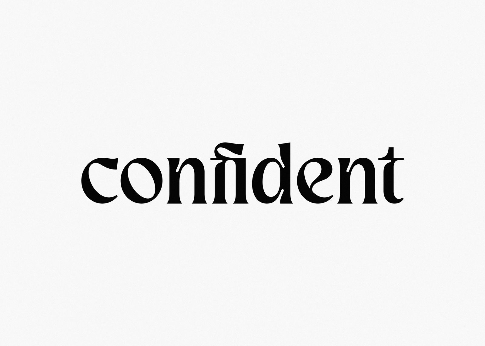 Affiche - Confiant