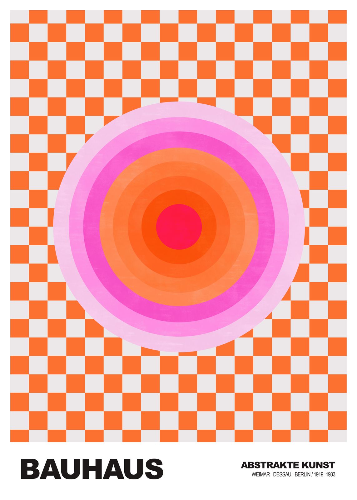 Affiche - Art Bauhaus