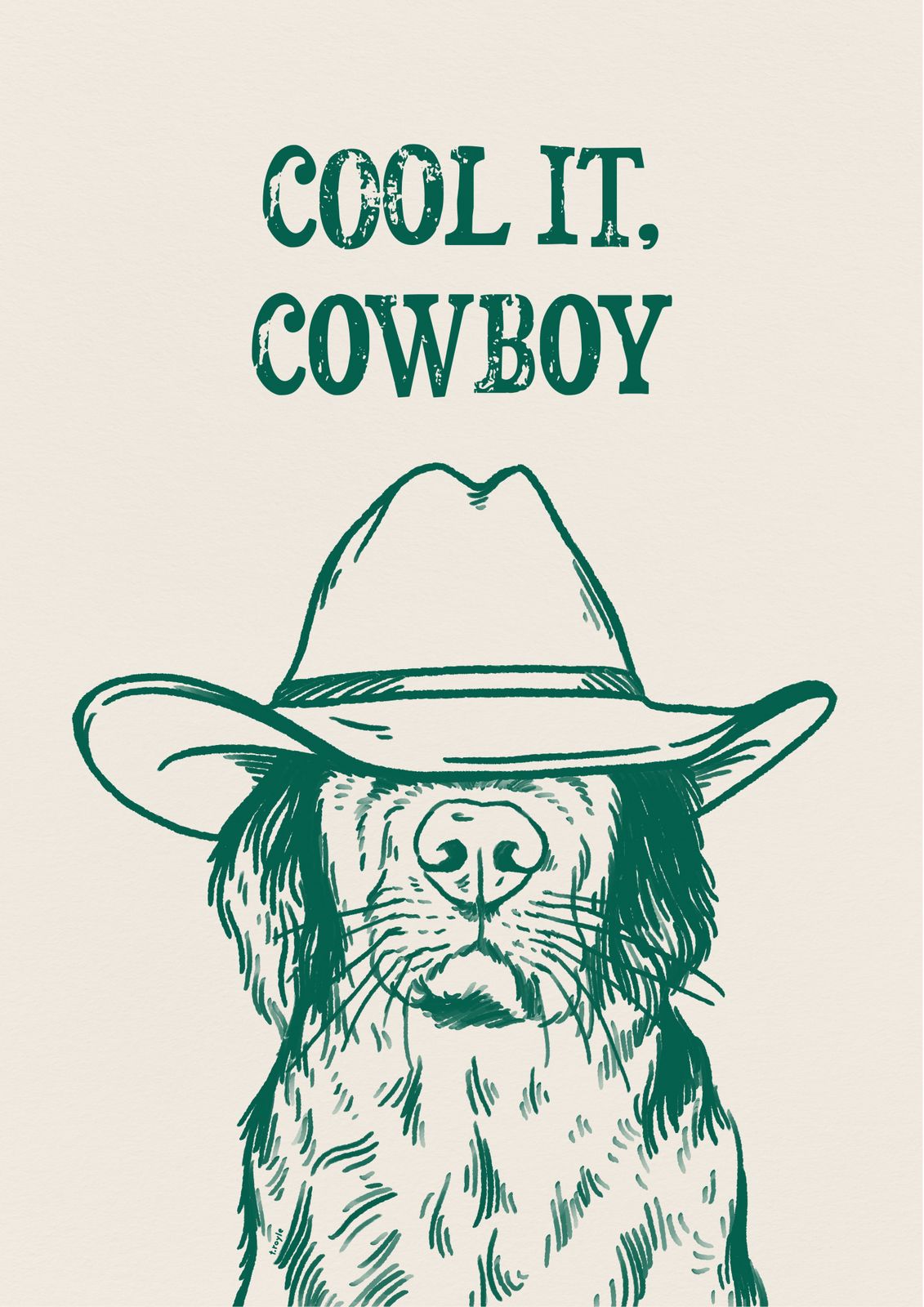 Affiche - Cowboy Cool