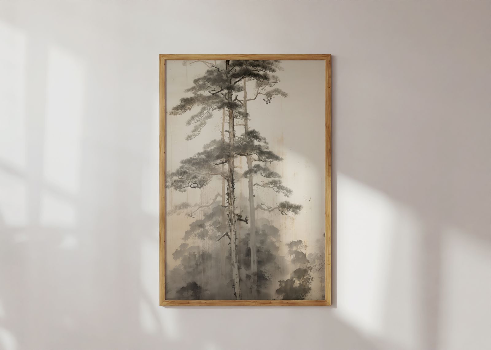 Affiche - Forêt Brumeuse