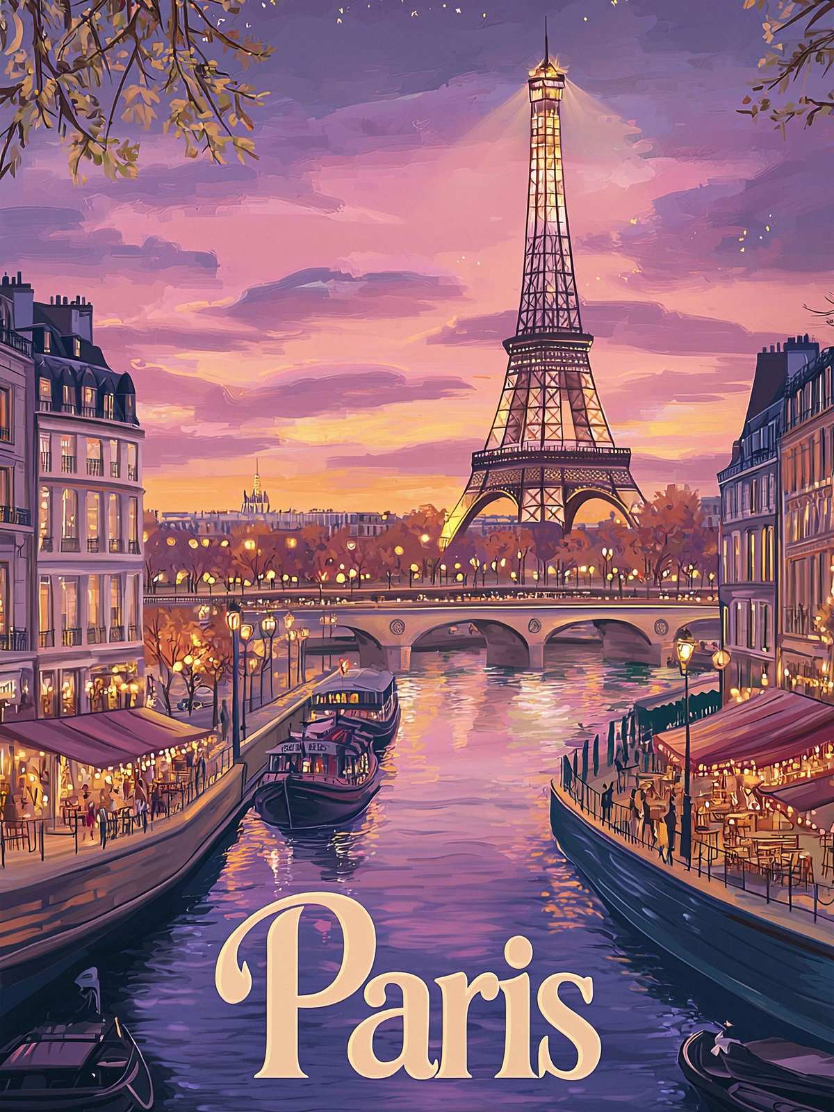 Affiche - Tour Eiffel Paris